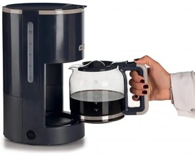 Cafetiera cu filtru Ariete BREAKFAST 1394/00, 12 cesti, 0.600L, Fereastra nivel apa, Gri închis