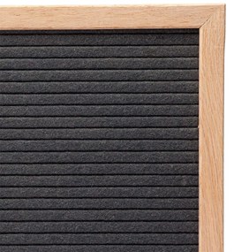 Tablă cu litere, 25 × 35 cm, 340 litere și simboluri, dispozitiv suspendat