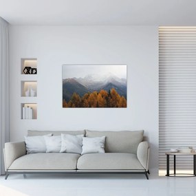 Tablou - Crestele munților (90x60 cm)