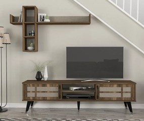 Comoda TV Logan - Walnut