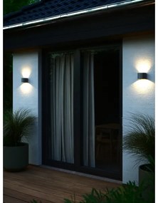 Aplica LED de exterior Nordlux MILDA, 4,9 W, 230 V, IP44, antracit