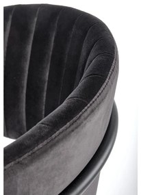 Scaun de bucaterie Rolland, negru