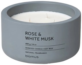 Lumânare parfumată din ceară de soia timp de ardere 25 h Fraga: Rose and White Musk – Blomus