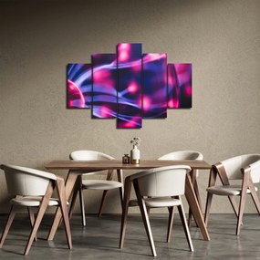 Tablou abstract mov (150x105 cm)