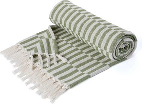 STOF Pled cu franjuri SWEETLOVE 125 x 150 cm