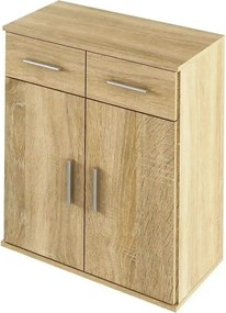 Comoda RESITA TYP 2, stejar sonoma, DTD laminat, 71x35x80 cm