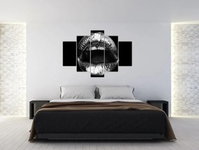 Tablou - Buze lucioase (150x105 cm)