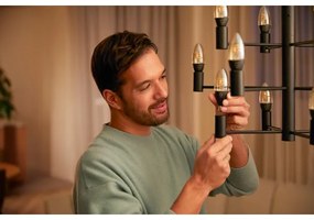 SET 2x bec LED dimabil Philips Hue WHITE FILAMENT E14/4,5W/230V 2100K