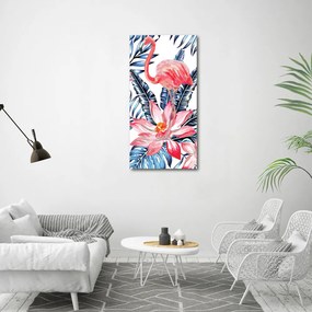 Tablou Printat Pe Sticlă flori Hawaii