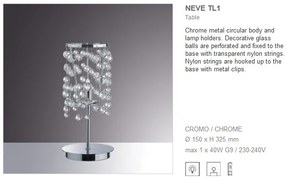 Veioza, lampa de masa moderna NEVE TL1 033945