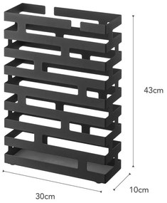 Suport pentru umbrelă YAMAZAKI Himeji, negru