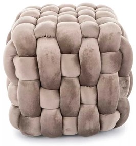 Taburet Vernier Velvet, bej