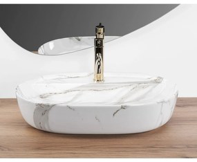 Rea Aura lavoar 60.5x40.5 cm ovale de blat REA-U6623