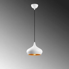 Pendul pe cablu DODO 1xE27/40W/230V, alb