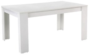 Masa sufragerie dining , 160cm , alb , Bortis Impex