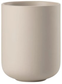 Suport pentru periuța de dinți bej din gresie ceramică Sensu – Zone