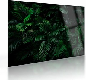 Tablou pe sticlă - Păpădii tropicale (70x50 cm)
