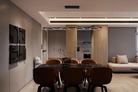 Lustra suspendata LED stil modern Space