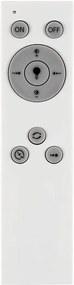 Plafoniera LED cu telecomanda design modern Tayla 44cm