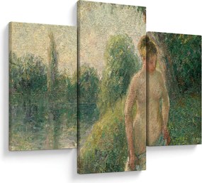 Tablou - Camille Pissarro, The Bather, reproducere (90x60 cm)