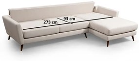Coltar extensibil Mayorka Corner Large Right ( L3 - Chl ), Bej