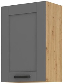 Dulap superior de bucătărie Lucid 50 G 72 1F (Stejar artisan + dustgrey). 1045592