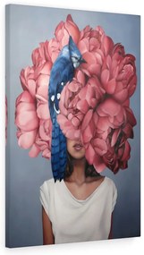 Tablou canvas Pink Blooming Mind 120x80 cm