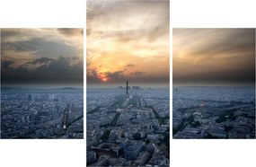 Tabloul - Paris din înâlțime (90x60 cm)
