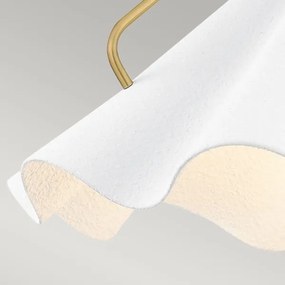 Lustră pe tijă Quoizel QZ-MEJIA-1P-S-AB MEJIA 1xE27/60W/230V d. 35,6 cm alamă