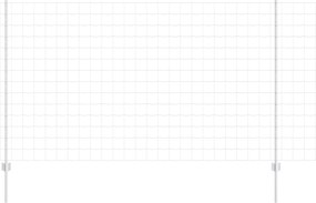 vidaXL Gard cu Stâlp Argintiu 1,4 x 10 m Oțel