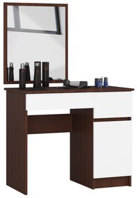 Masă de toaletă Pritha (wenge + alb). 1070909