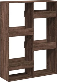 vidaXL Bibliotecă, stejar maro, 100x33x135 cm, lemn prelucrat