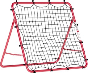 SPORTNOW Plasă Rebounder pentru Fotbal, Ușor de Montat, cu 5 Unghiuri Ajustabile, Echipament Portabil pentru Antrenament și Practică de Fotbal, Baseball și Softball în Grădină sau în Parc | Aosom Romania
