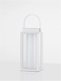 Lampa LED solara portabila iluminat exterior decorativ VERHAAL alba