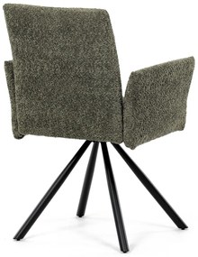 Set de scaune de sufragerie cu mecanism deîntoarcere DCH-W1117 GRN2, 2 buc.