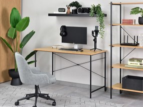 Masă PC Almasa A1 (stejar + negru). 1109723