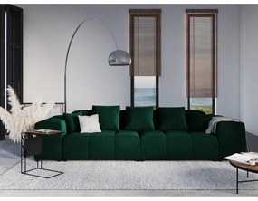Pernă pentru canapea modulară verde cu tapițerie din catifea Rome Velvet - Cosmopolitan Design