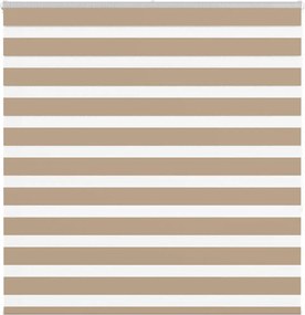 vidaXL Jaluzea tip zebra 140x150 cm lățime țesătură 135,9 cm poliester