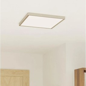 Eglo 901323 - Plafonieră LED FUEVA, 17,5 W, 230 V, 2700/4000/6500 K, 39 x 39 cm, crom