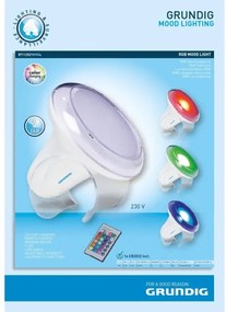 Lampă de masă LED RGB dimabilă LED/1W/230V Grundig + remote control