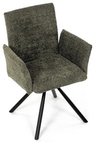 Set de scaune de sufragerie cu mecanism deîntoarcere DCH-W1117 GRN2, 2 buc.
