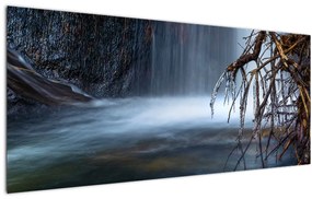Tablou - Laguna de iarnă (120x50 cm)
