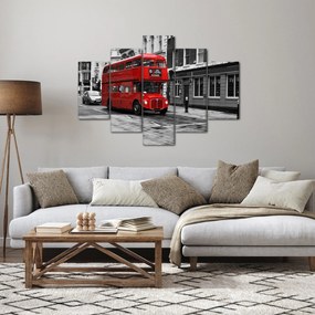 Tablou - Londra cu autobuz (150x105 cm)