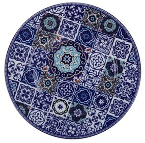 Serviciu de masă din porțelan, 24 piese, albastru