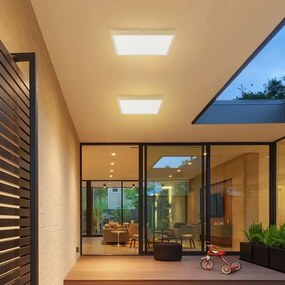 Brilagi - Lampă de baie FRAME SMART LED dimabilă, 50W/230V, 60x60, IP44 + telecomandă