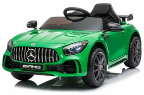 Mașină electrică Baby Mix Mercedes-Benz GTR-SAMG, verde