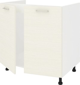 Corp Masca Chiuveta Lecce, 2 Usi, Larice/Alb, 80 x 50 x 80 cm