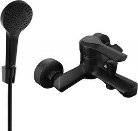 Mexen Sabre R05 baterie de cadă cu set de duș, negru - 7213R05-70