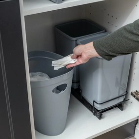 Coșuri de gunoi din plastic cu 2 recipiente de 20 l - Addis