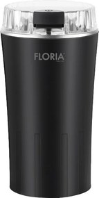 Rasnita de cafea Floria ZLN2396, Putere 350W, Capacitate 250ml, 60g, Lame din otel inoxidabil, Negru